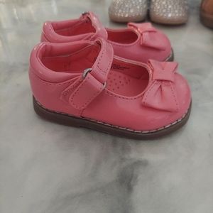 Pink shoes